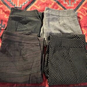 Soho Lot of Four Women's Size Large Pants